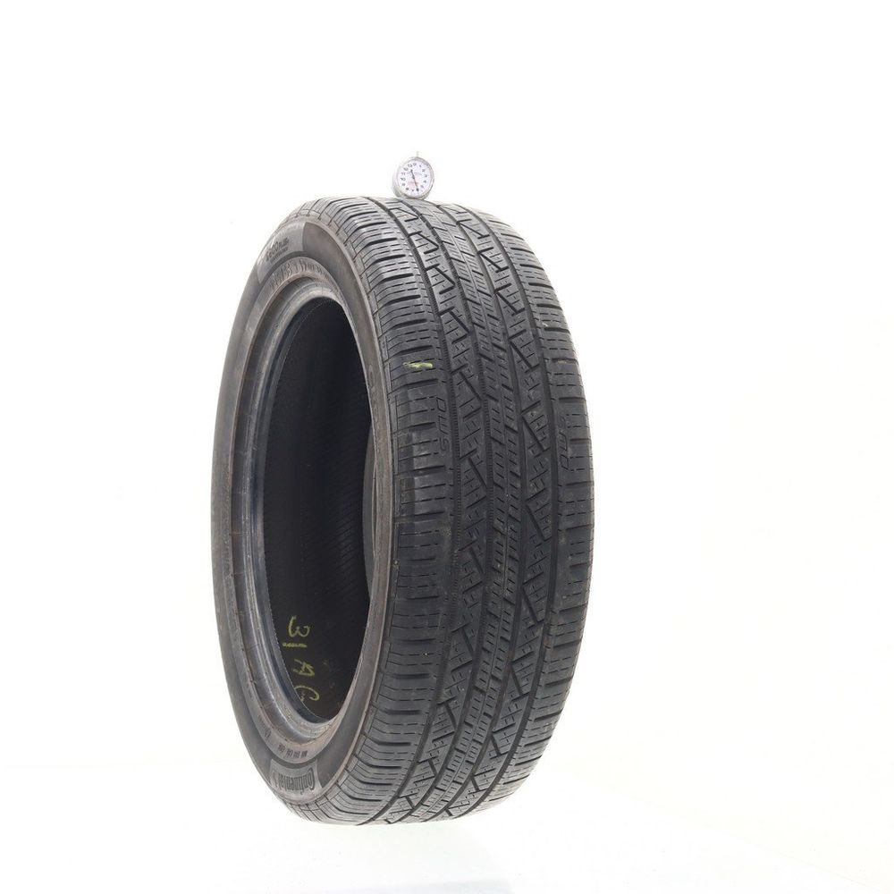 Set of (4) Used 225/55R19 Continental CrossContact LX25 99V - 6/32 - Image 1
