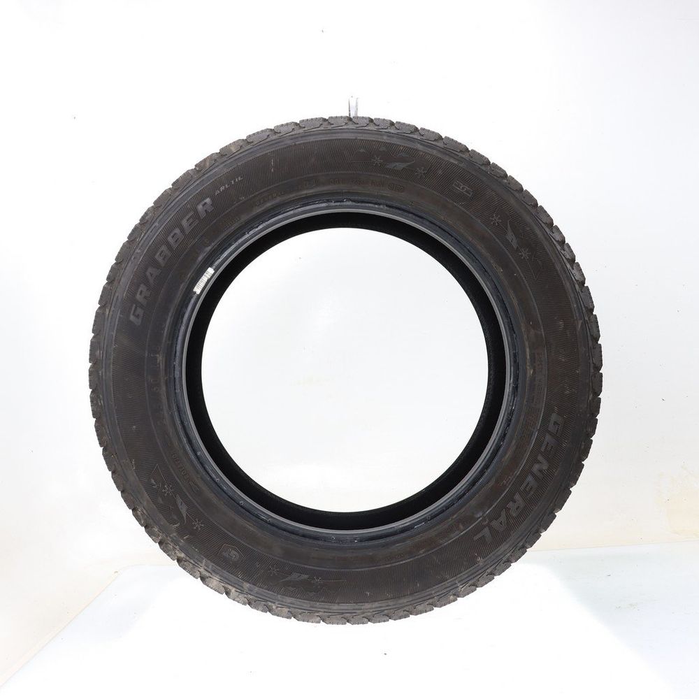 Set of (4) Used 245/60R18 General Grabber Arctic 109T - 10-10.5/32 - Image 3