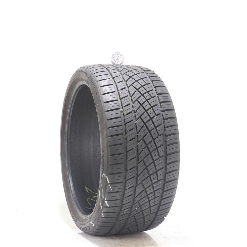 Set of (2) Used 285/30ZR20 Continental ExtremeContact DWS06 Plus 99Y - 8-9/32 - Image 1