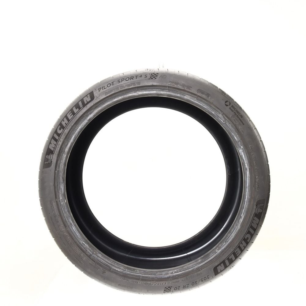 Set of (2) Used 305/30ZR20 Michelin Pilot Sport 4 S AO 103Y - 7.5-9/32 - Image 6