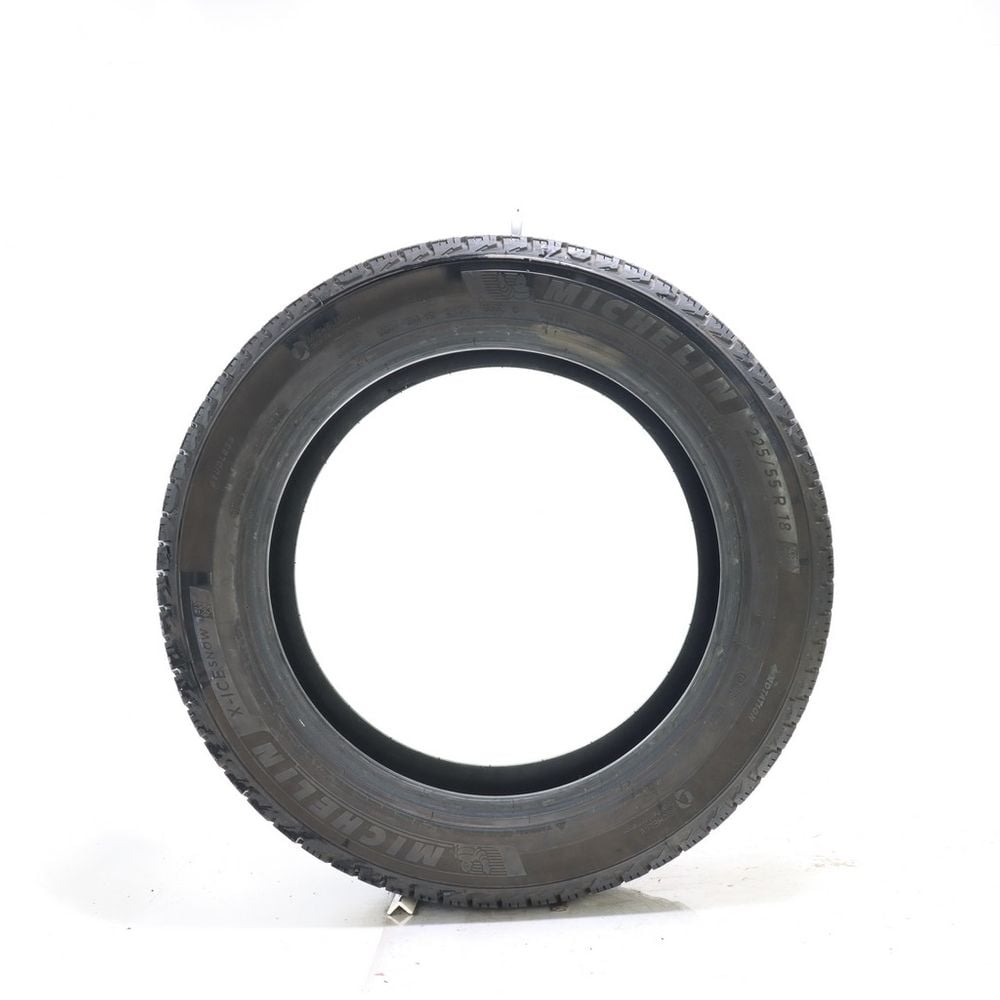 Set of (2) Used 225/55R18 Michelin X-Ice Snow 102H - 8/32 - Image 3