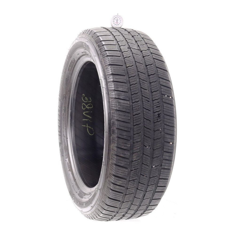 Set of (2) Used 245/55R19 Michelin Defender LTX M/S 103H - 7-8/32 - Image 1