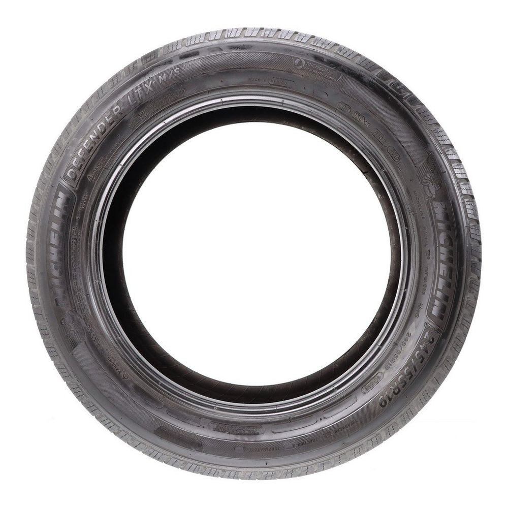 Set of (2) Used 245/55R19 Michelin Defender LTX M/S 103H - 7-8/32 - Image 3