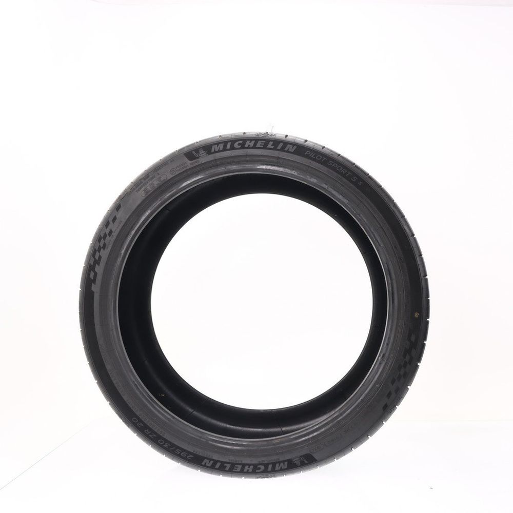 Set of (2) Used 295/30ZR20 Michelin Pilot Sport S 5 MO1 101Y - 6.5-7/32 - Image 6
