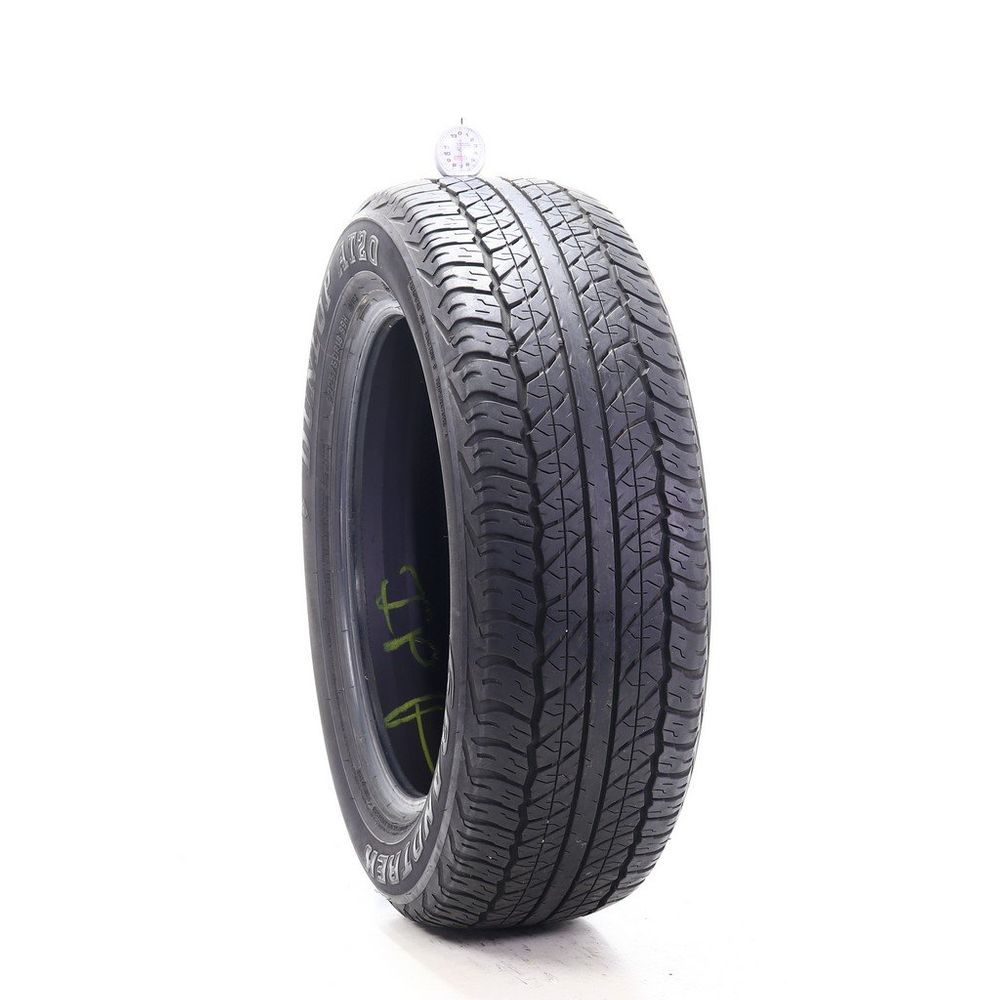 Set of (2) Used 225/60R18 Dunlop Grandtrek AT20 99H - 7-8.5/32 - Image 1