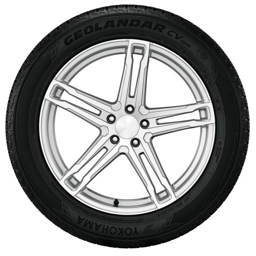 Set of (4) New 215/60R17 Yokohama Geolandar CV G058 96H - Image 2