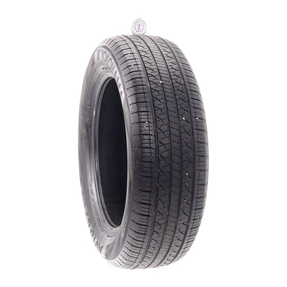 Set of (4) Used 225/60R18 Yokohama Avid GT S35 100H - 7-7.5/32 - Image 1