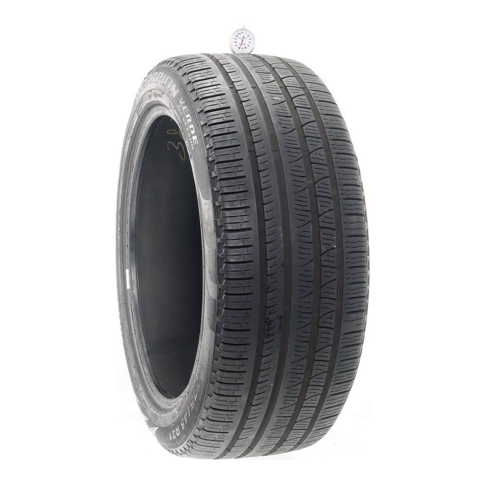 Set of (4) Used 275/45R21 Pirelli Scorpion Verde LR 110W - 7.5-8.5/32 - Image 1