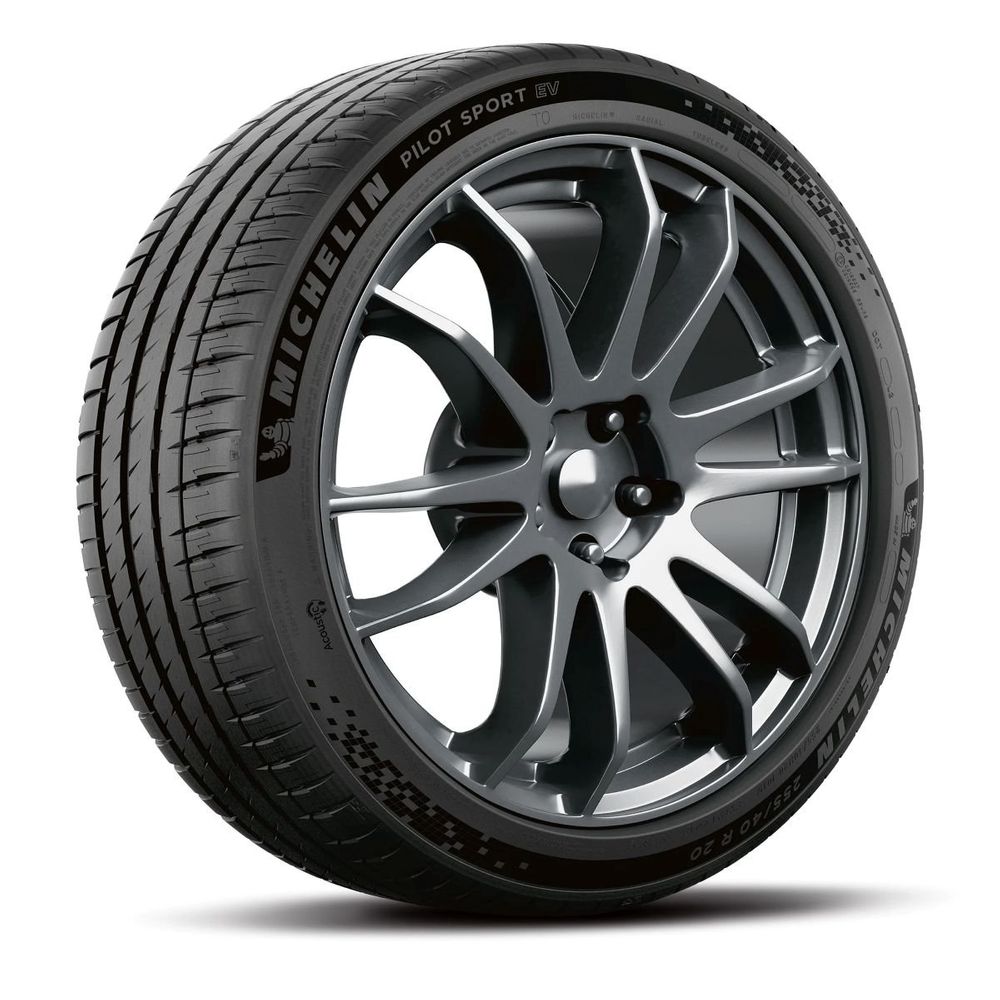 Set of (2) New 255/45R19 Michelin Pilot Sport EV 104W - Image 1