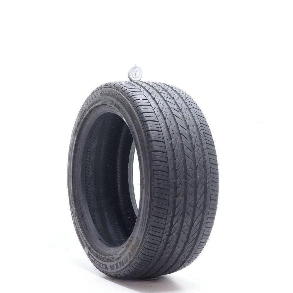 Set of (2) Used 245/45RF17 Bridgestone Potenza RE97AS RFT 95V - 7.5/32 - Image 1