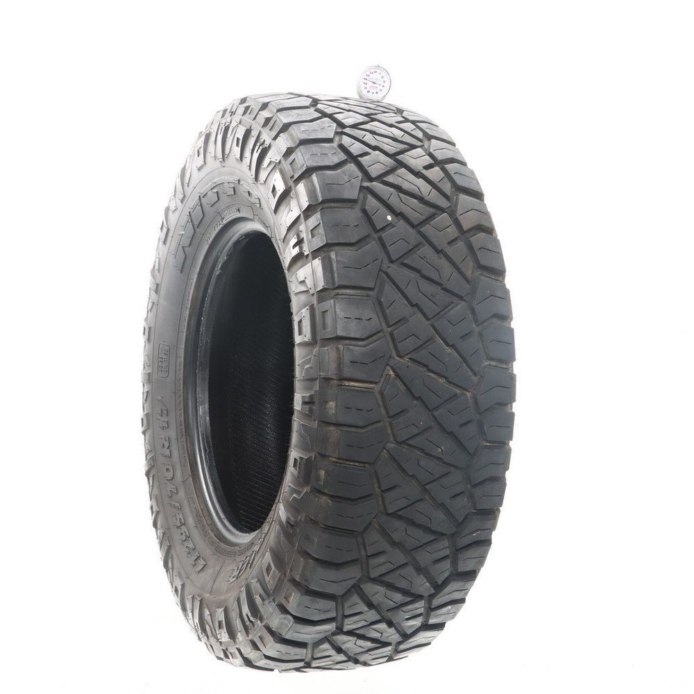 Set of (2) Used LT 295/70R17 Nitto Ridge Grappler 121/118Q E - 9.5-11/32 - Image 4
