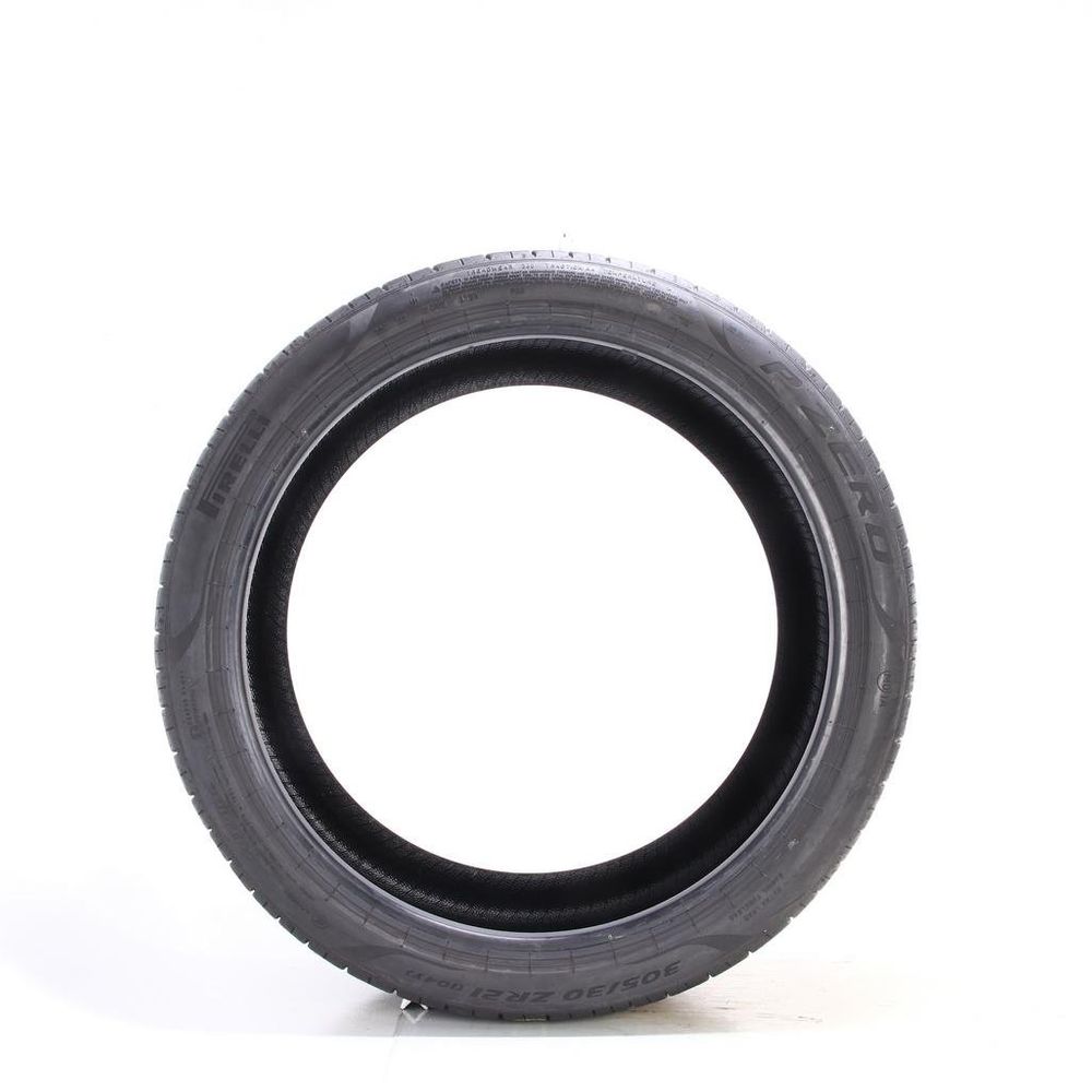 Set of (2) Used 305/30ZR21 Pirelli P Zero PZ4 MO1A 104Y - 7-8/32 - Image 3
