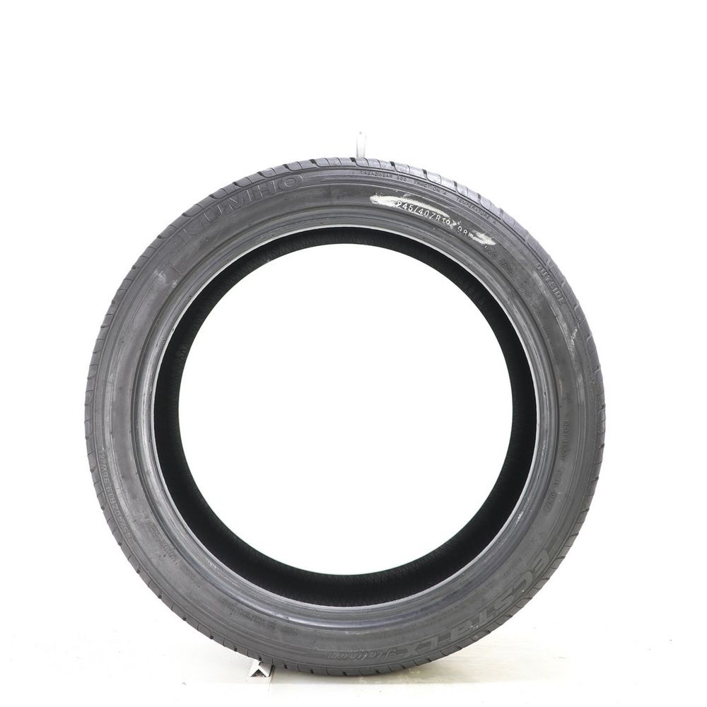 Set of (2) Used 245/40ZR19 Kumho Ecsta LX Platinum 98W - 8/32 - Image 3