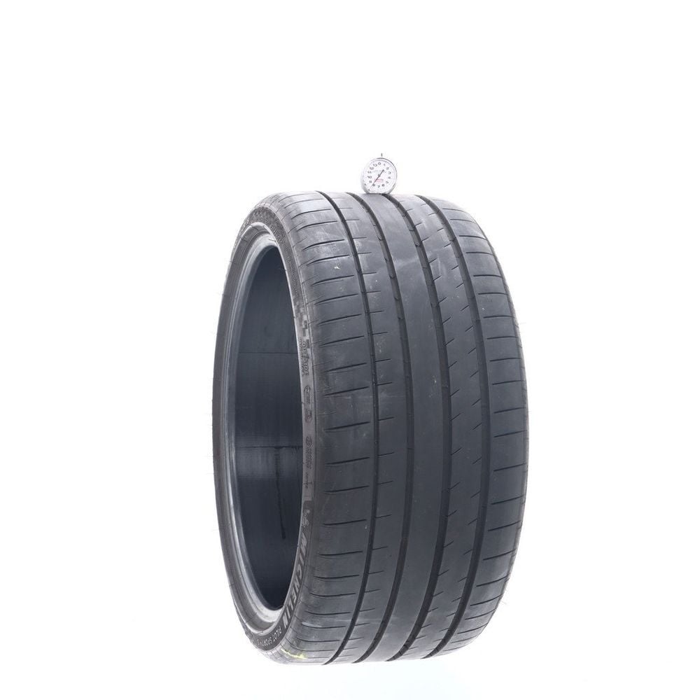 Set of (2) Used 265/30ZR19 Michelin Pilot Sport 4 S DT1 93Y - 8-9/32 - Image 1