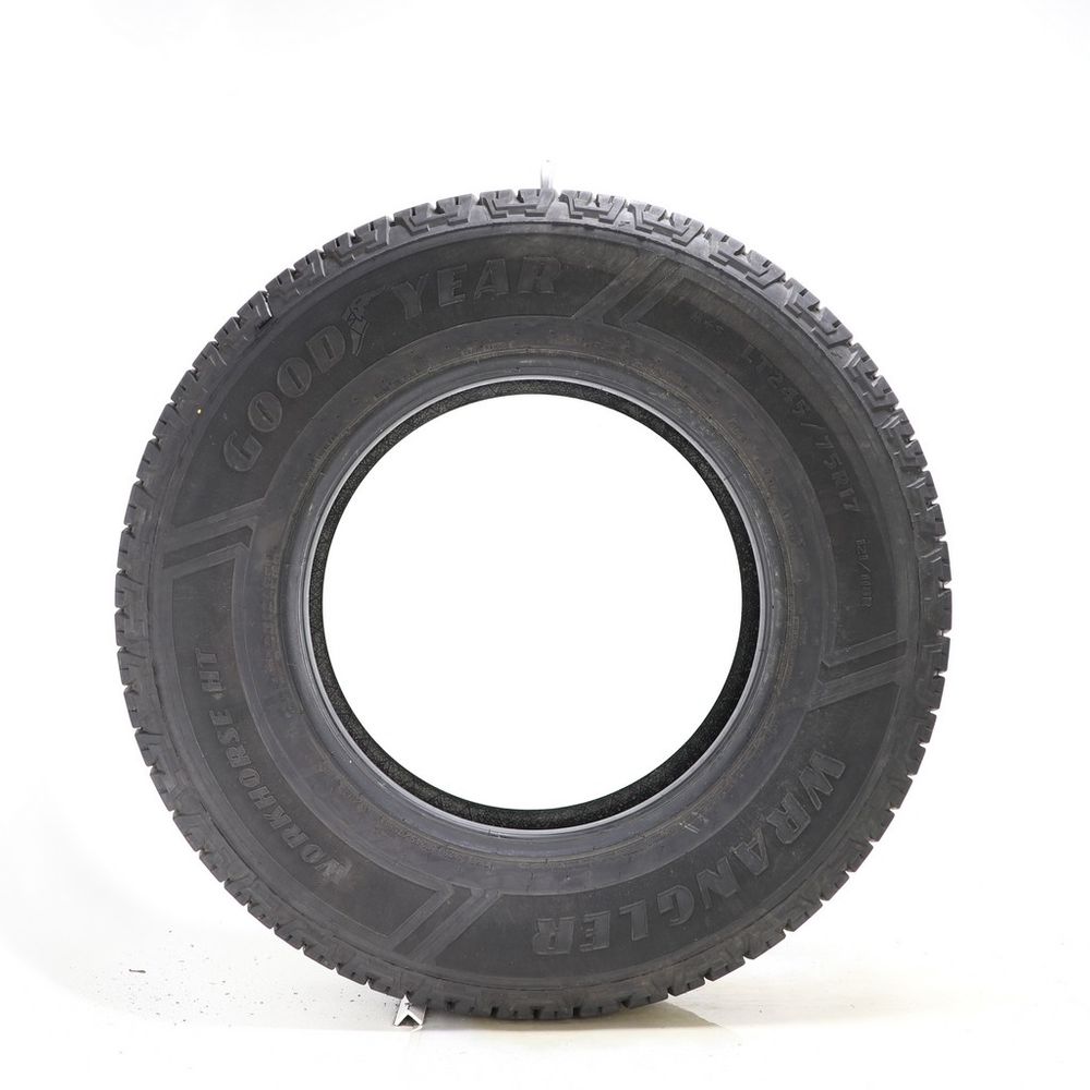 Set of (2) Used LT 245/75R17 Goodyear Wrangler Workhorse HT 121/118R E - 9.5-10/32 - Image 6