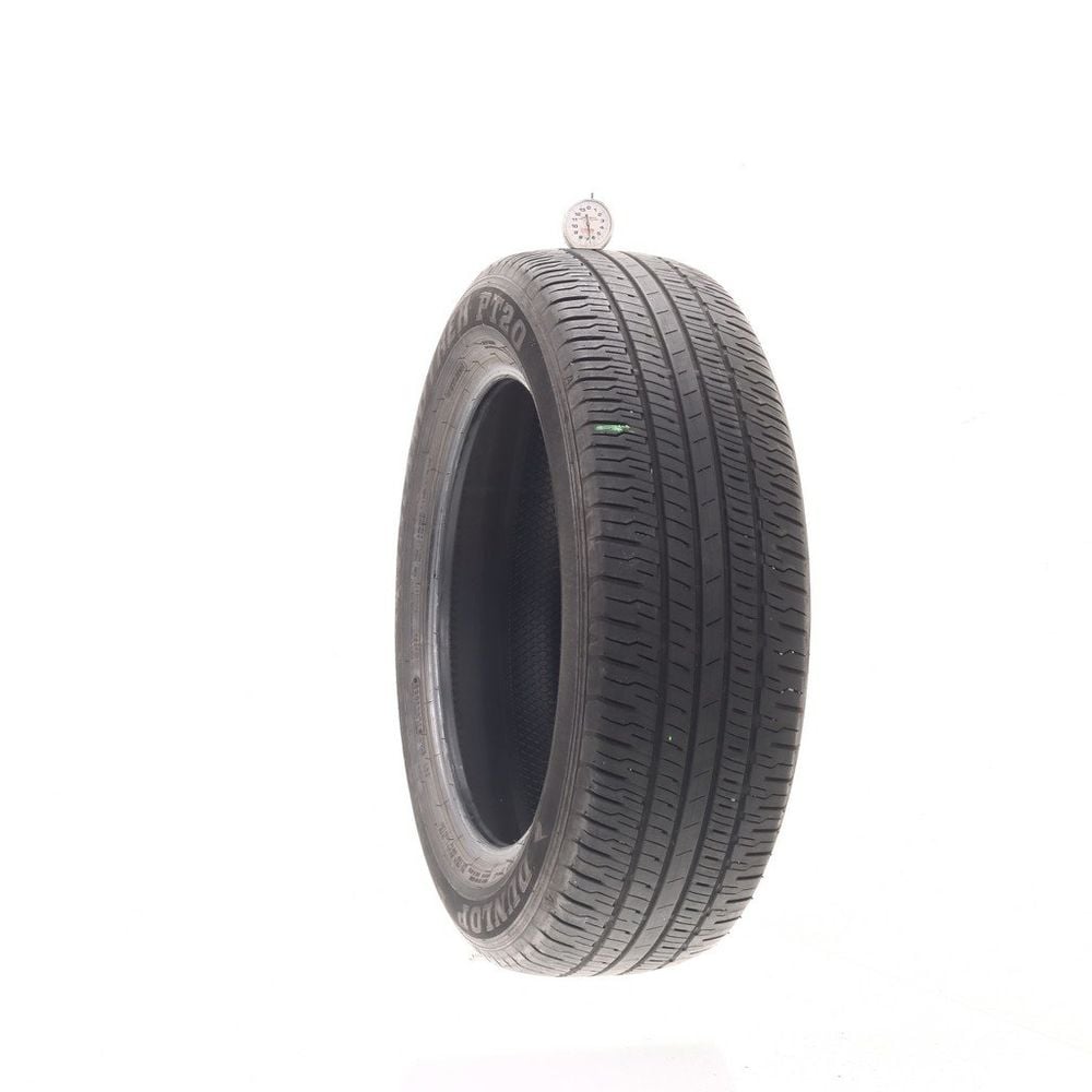 Set of (2) Used 225/60R18 Dunlop Grandtrek PT20 100H - 6.5-8/32 - Image 1