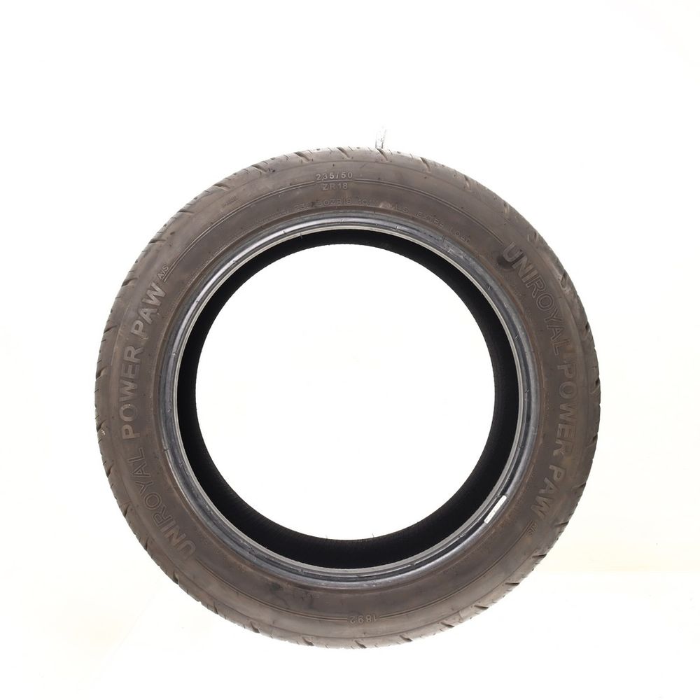 Set of (2) Used 235/50ZR18 Uniroyal Power Paw A/S 101Y - 7.5-8.5/32 - Image 3
