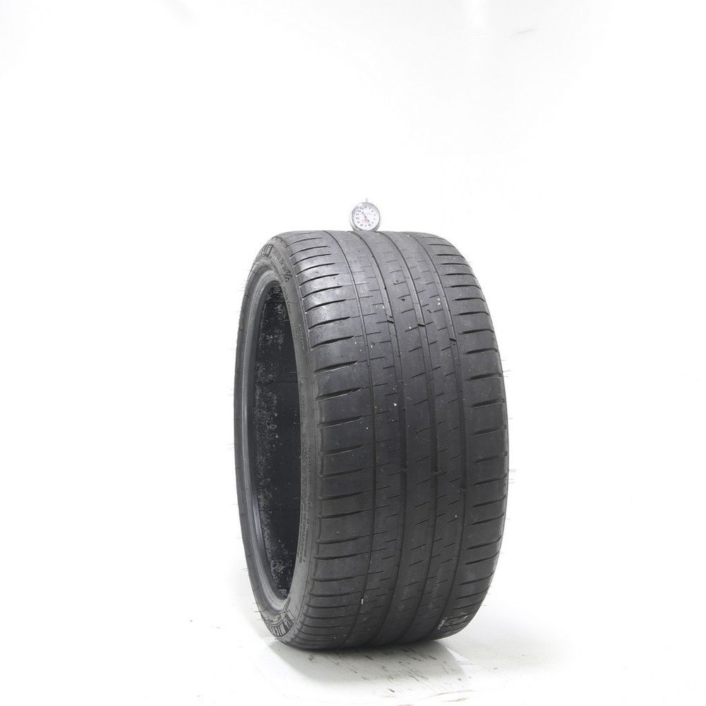 Set of (2) Used 285/30ZR20 Michelin Pilot Sport 4 S 99Y - 5.5-6/32 - Image 1