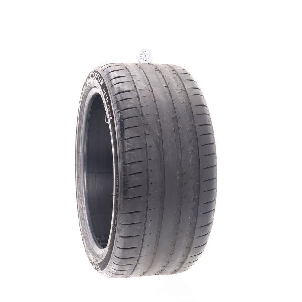 Set of (2) Used 295/35ZR20 Michelin Pilot Sport 4 S MO1A 105Y - 6.5-8/32 - Image 1