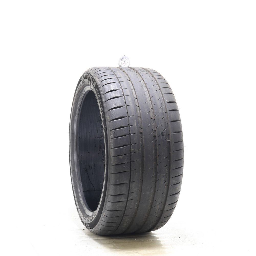 Set of (2) Used 295/35ZR20 Michelin Pilot Sport 4 S MO1A 105Y - 6.5-8/32 - Image 4