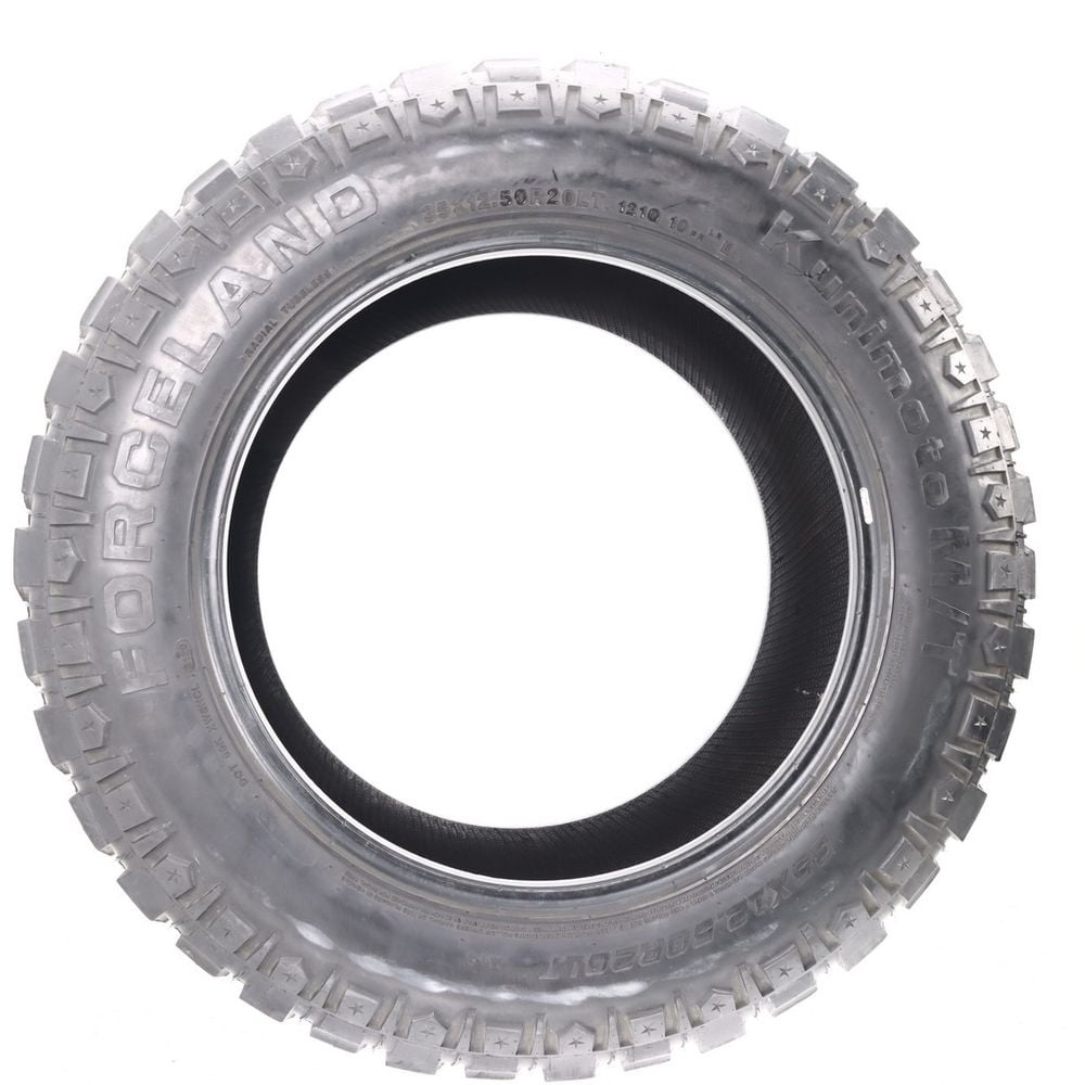 Set of (2) Used LT 35X12.5R20 Forceland Kunimoto M/T 121Q E - 7-7.5/32 - Image 3