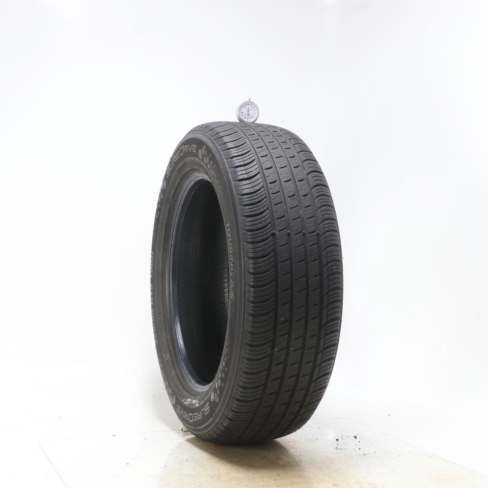 Set of (4) Used 225/60R18 SureDrive Touring A/S TA71 100H - 6.5-7.5/32 - Image 1