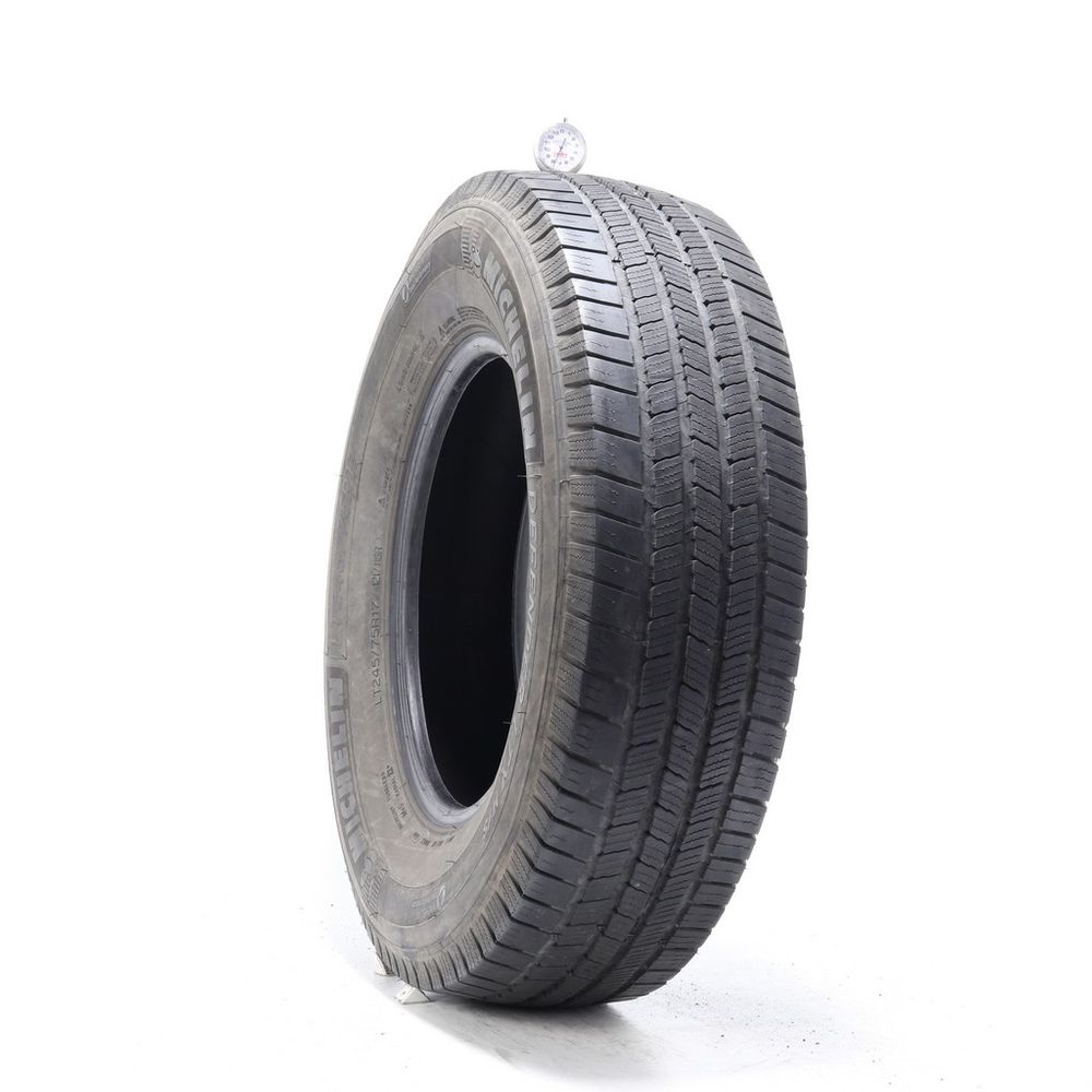 Set of (2) Used LT 245/75R17 Michelin Defender LTX M/S 121/118R E - 7-7.5/32 - Image 4