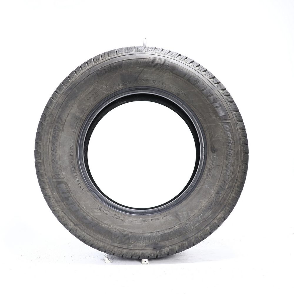 Set of (2) Used LT 245/75R17 Michelin Defender LTX M/S 121/118R E - 7-7.5/32 - Image 6
