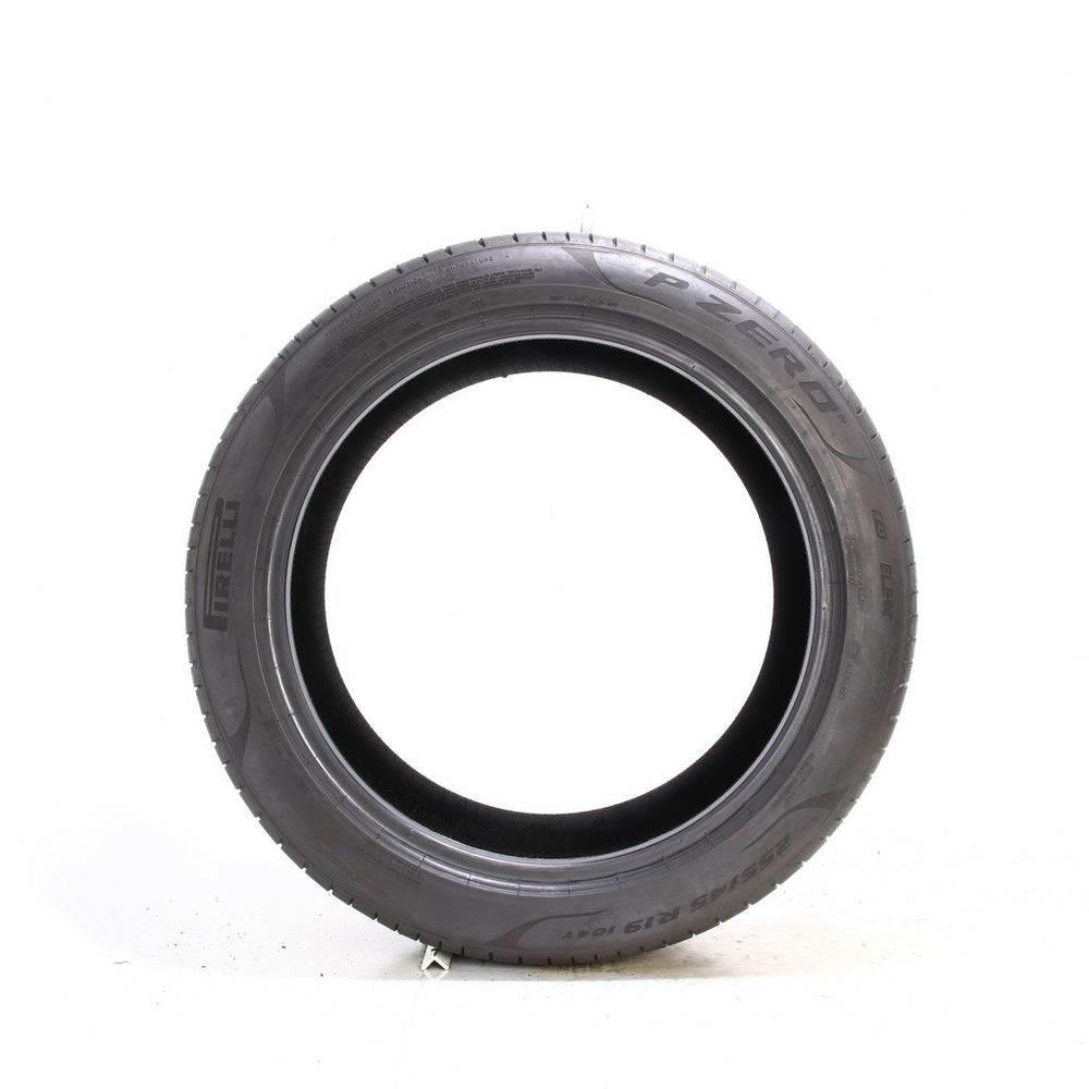 Set of (2) Used 255/45R19 Pirelli P Zero PZ4 TO Elect PNCS 104Y - 5-6.5/32 - Image 6