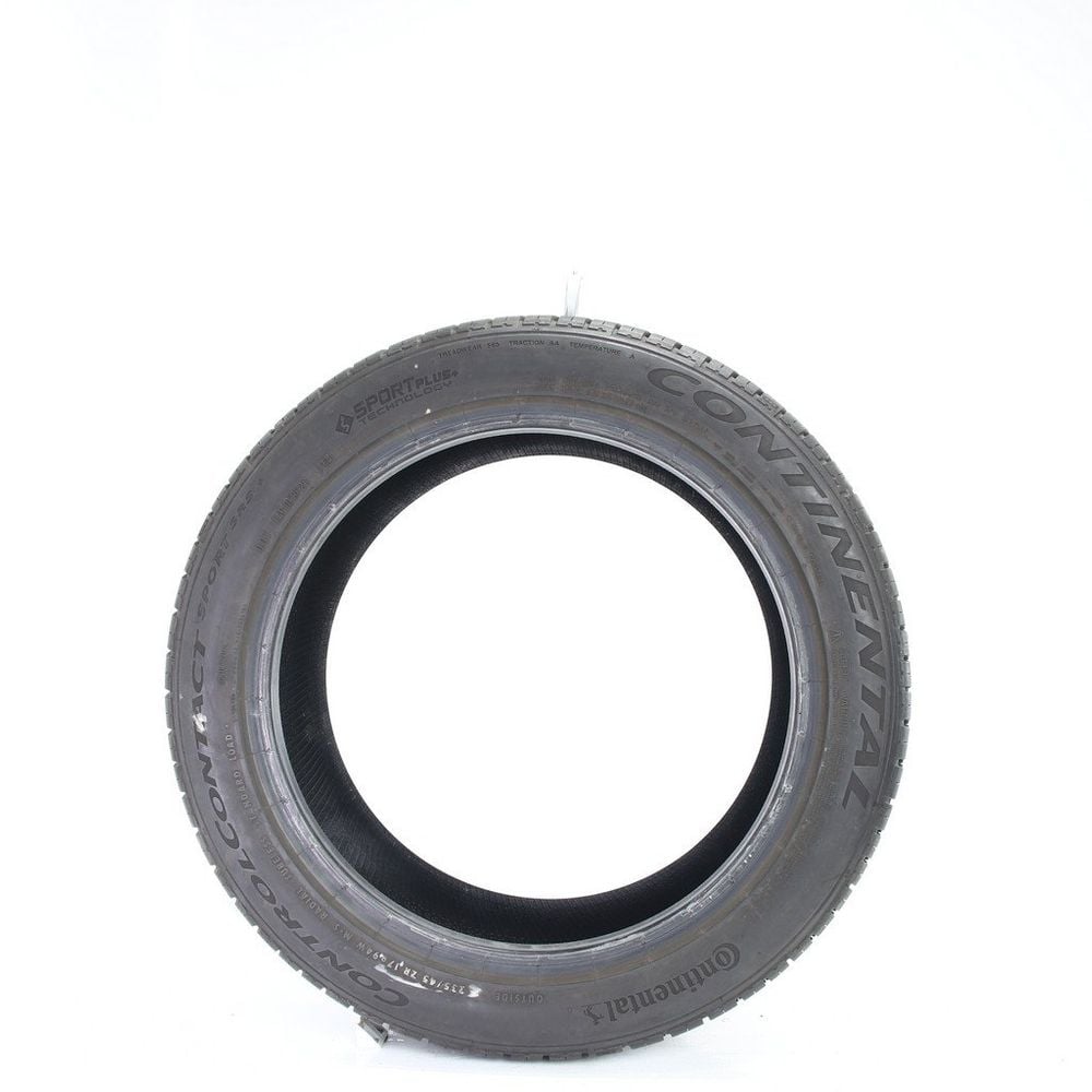 Set of (2) Used 235/45ZR17 Continental ControlContact Sport SRS Plus 94W - 8-8.5/32 - Image 3