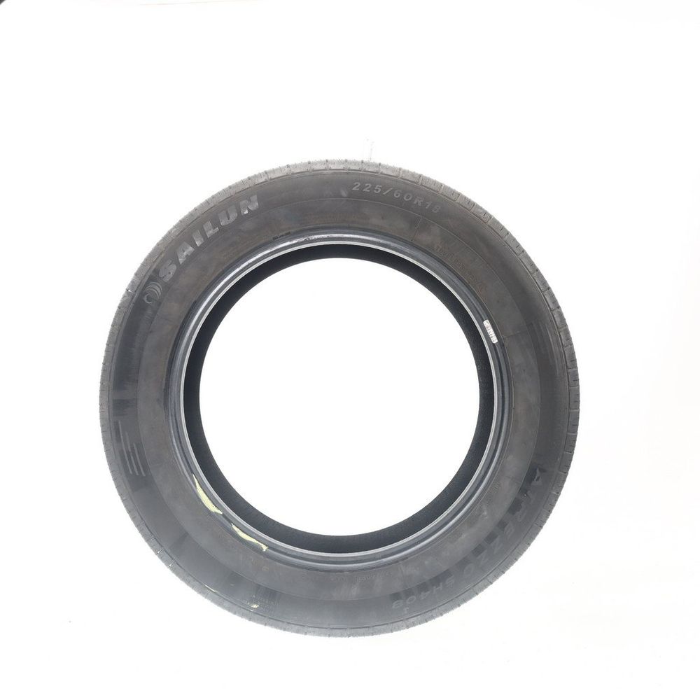 Set of (2) Used 225/60R18 Sailun Atrezzo SH408 100H - 8-9/32 - Image 3