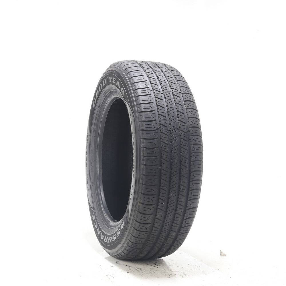 Set of (2) Driven Once 235/60R18 Goodyear Assurance All-Season 103H - 9/32 - Image 1