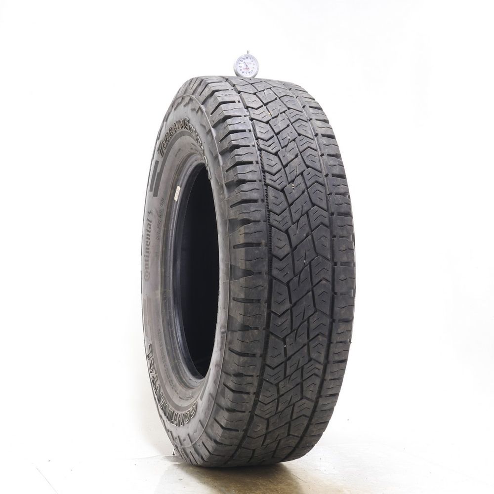 Used LT 245/75R17 Continental TerrainContact AT 121/118S E - 5.5/32 - Image 1
