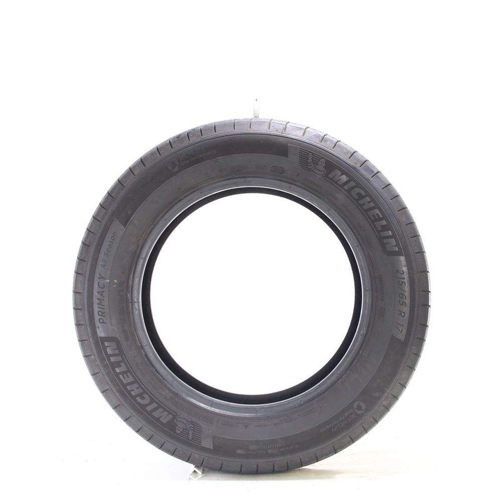 Set of (4) Used 215/65R17 Michelin Primacy All Season 99H - 6.5-7.5/32 - Image 3