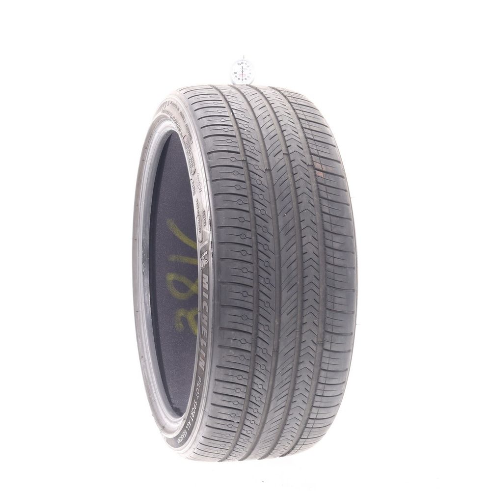 Set of (2) Used 255/35ZR21 Michelin Pilot Sport All Season 4 TO Acoustic 98W - 6.5-7/32 - Image 4