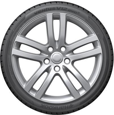 Set of (2) New P 255/35ZR19 Hankook Ventus V12 EVO2 K120 96Y - Image 2