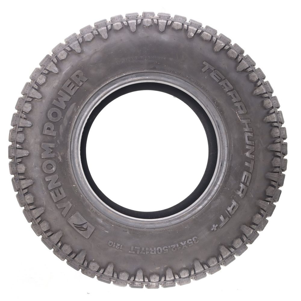 Used LT 35X12.5R17 Venom Power Terra Hunter R/T+ 121Q E - 7.5/32 - Image 3