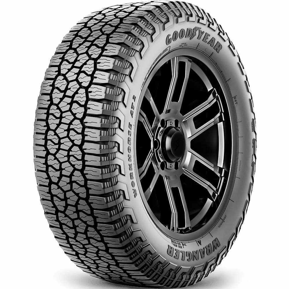 Set of (2) New 265/70R18 Goodyear Wrangler Workhorse AT2 116H - Image 1
