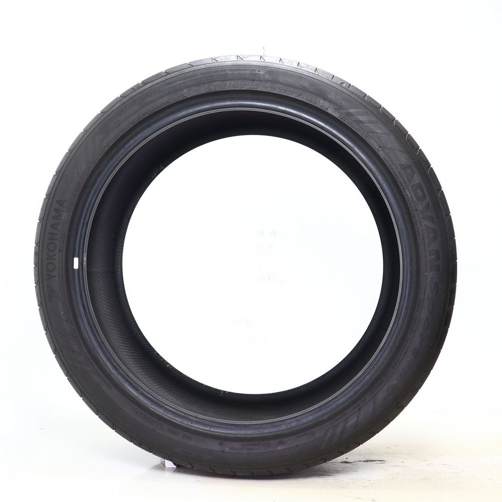 Set of (2) Used 285/40ZR22 Yokohama Advan Sport V107 MO1 110Y - 6-6.5/32 - Image 3