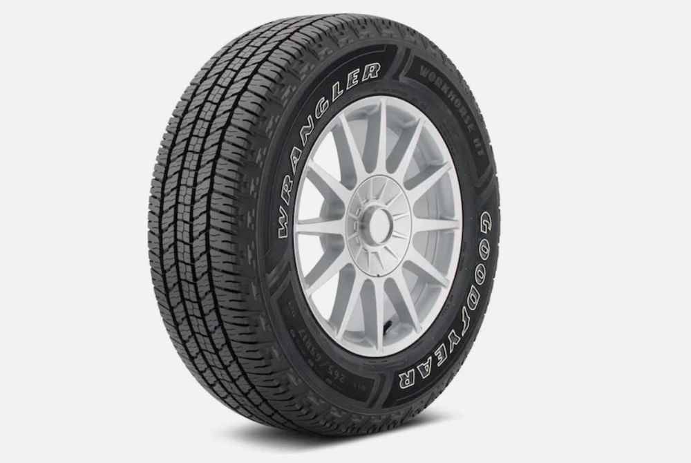 Set of (4) New 275/65R18 Goodyear Wrangler Workhorse HT 116T - Image 1