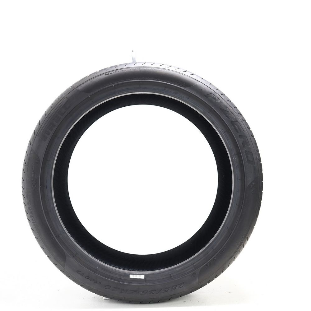 Set of (2) Used 285/35ZR20 Pirelli P Zero F01 100Y - 7-8/32 - Image 3