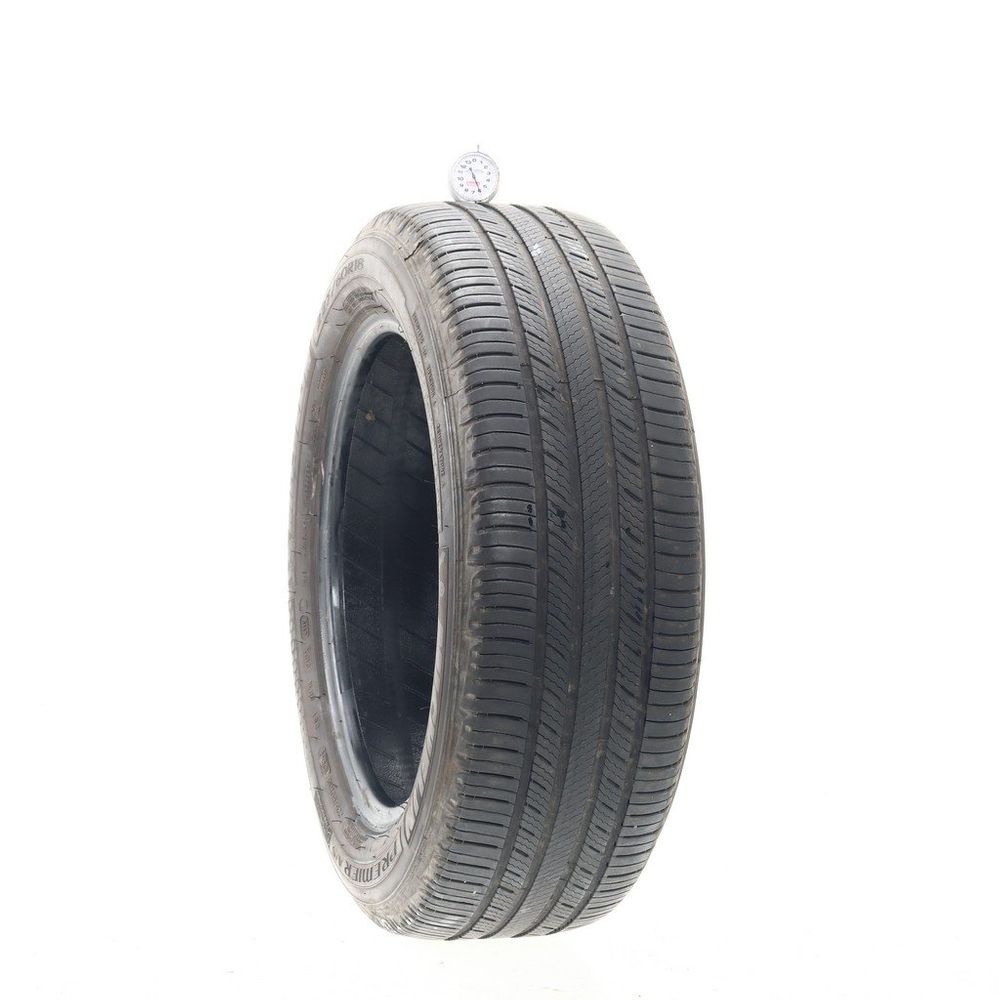 Set of (4) Used 225/60R18 Michelin Premier A/S 100H - 6-6.5/32 - Image 1