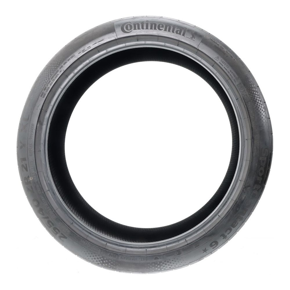 Used 255/40ZR21 Continental SportContact 6 102Y - 6.5/32 - Image 3