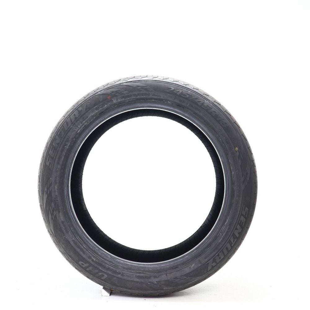 Set of (2) Driven Once 245/45ZR18 Sentury UHP 100W - 9/32 - Image 3