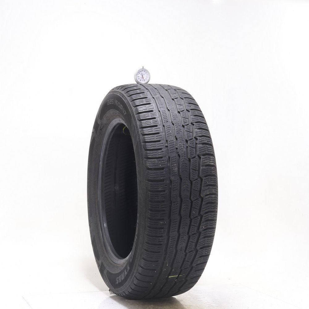 Set of (2) Used 225/60R17 Nokian Encompass AW01 99H - 6-6.5/32 - Image 1