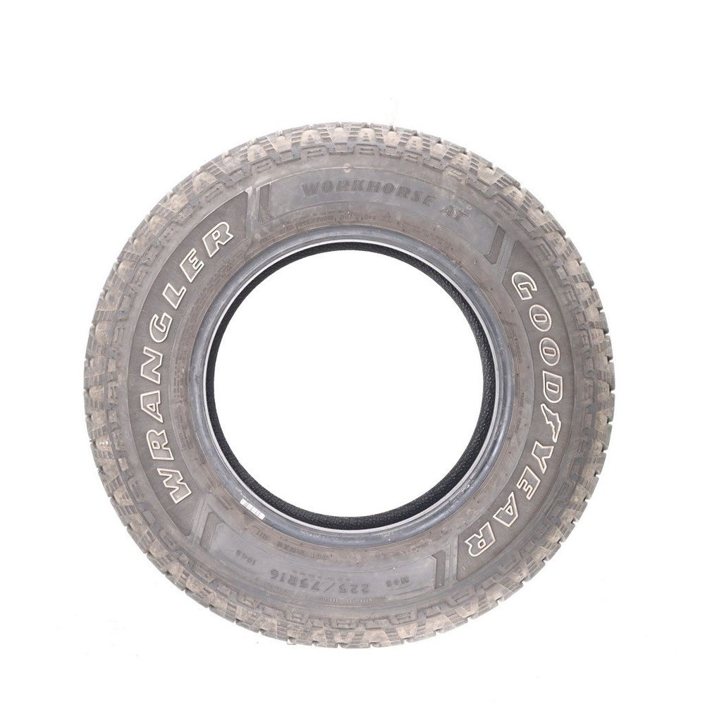 Used 225/75R16 Goodyear Wrangler Workhorse AT 104S - 9.5/32 - Image 3