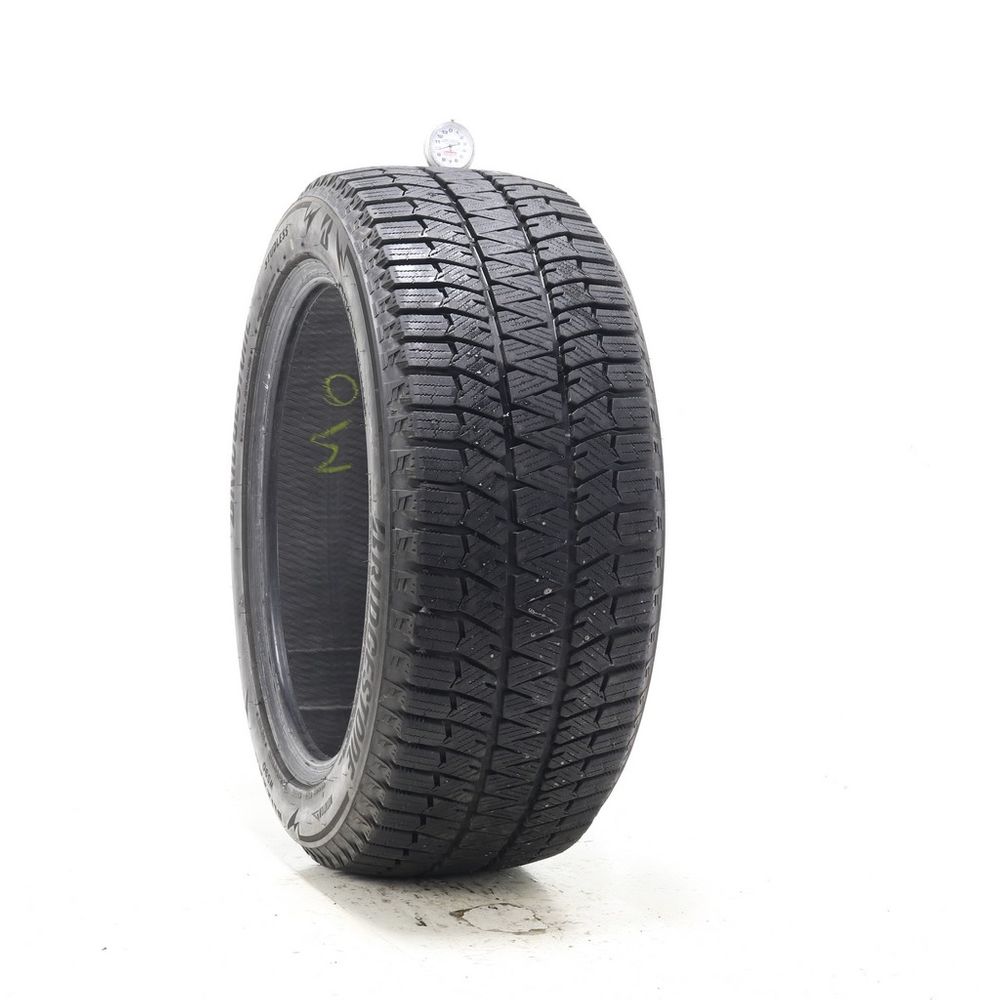 Set of (2) Used 235/50R18 Bridgestone Blizzak WS90 Studless 101H - 8-9.5/32 - Image 4
