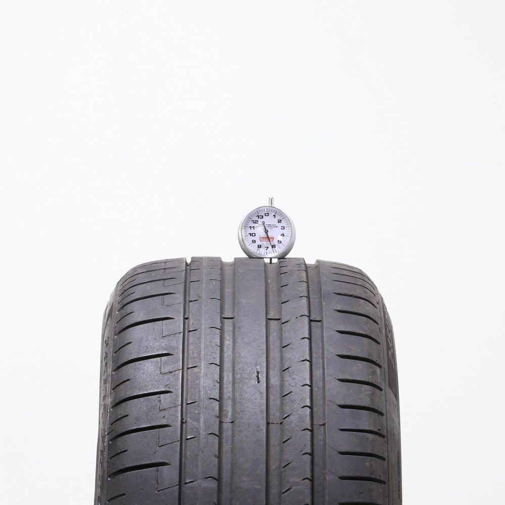Set of (2) Used 245/35ZR20 Pirelli P Zero PZ4 NA1 91Y - 6-7/32 - Image 2