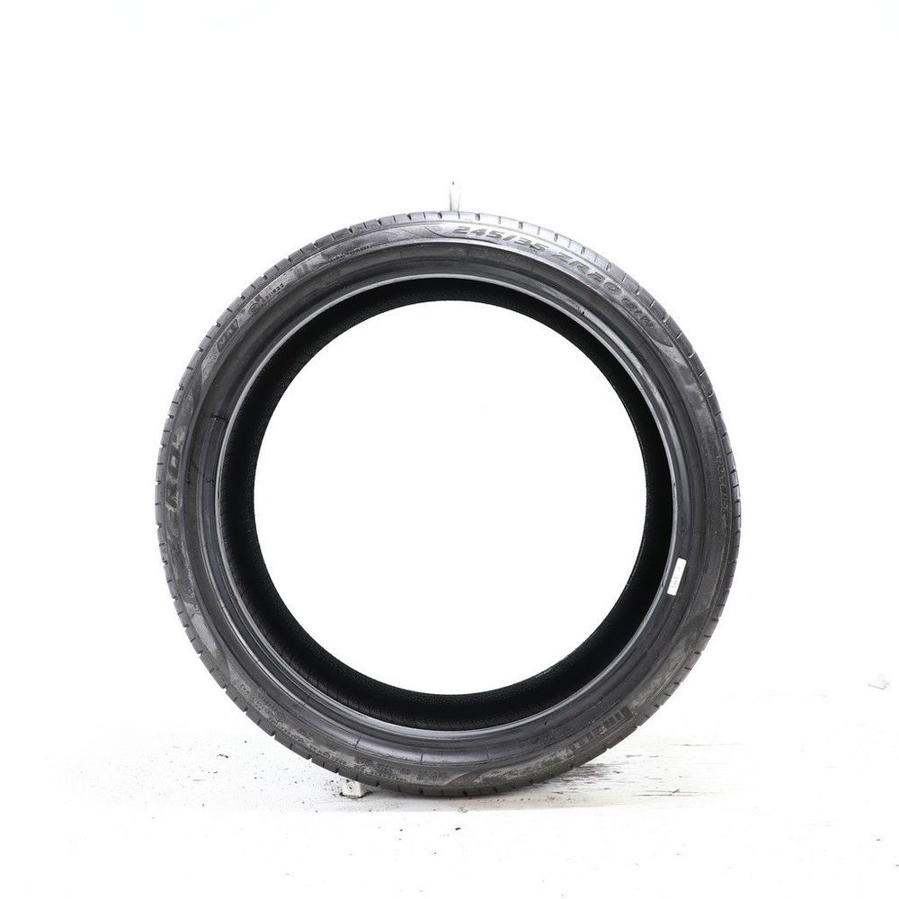 Set of (2) Used 245/35ZR20 Pirelli P Zero PZ4 NA1 91Y - 6-7/32 - Image 6