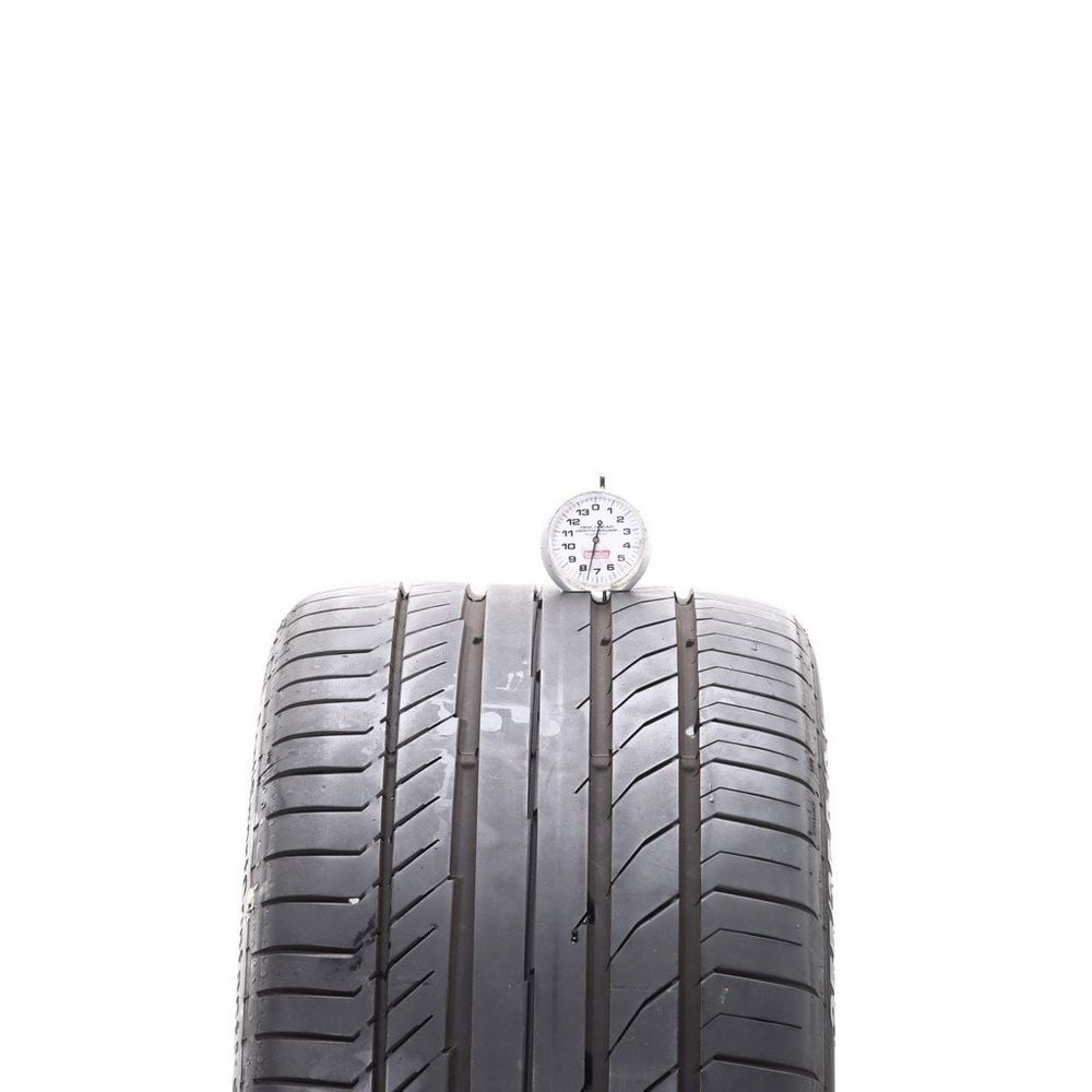 Set of (4) Used 255/35R19 Continental ContiSportContact 5 SSR MOE 96Y - 7.5-8/32 - Image 2
